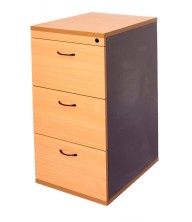 C3FC Rapid Worker 3 Drawer File Cabinet. Lockable. 600 W X 465 D X 990 H